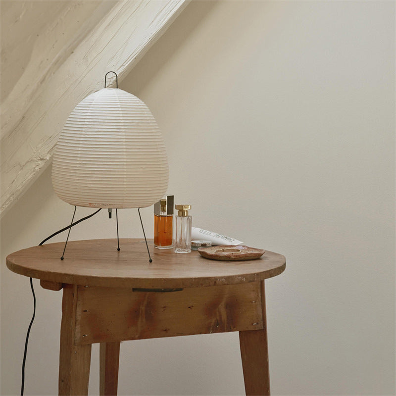 White Paper Lantern Table Lamp & Floor Lamp
