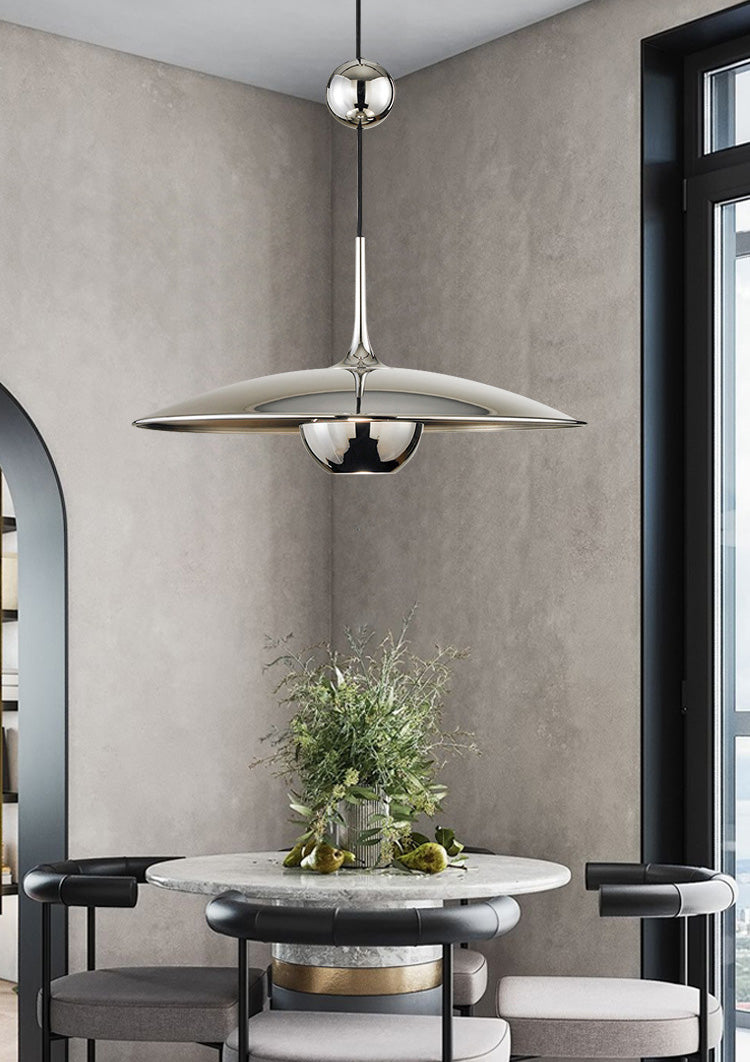 Vintage Counterweight Adjustable Pendant Light Pulley