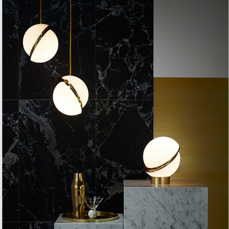 Mini Crescent Table Lamp
