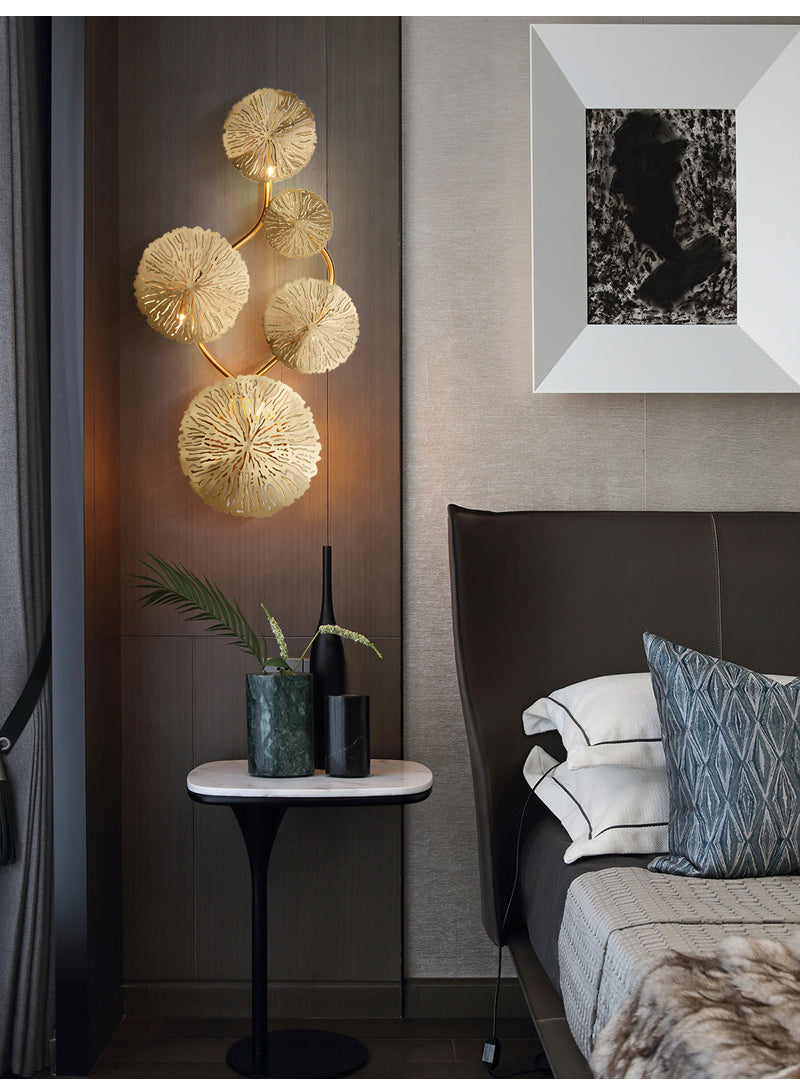 Lotus Leaf Wall Decor for Fashion and Home Decor