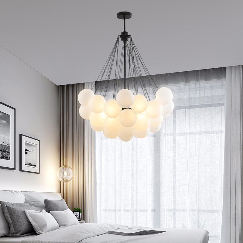 Cloud Glass Chandelier for kitchen table