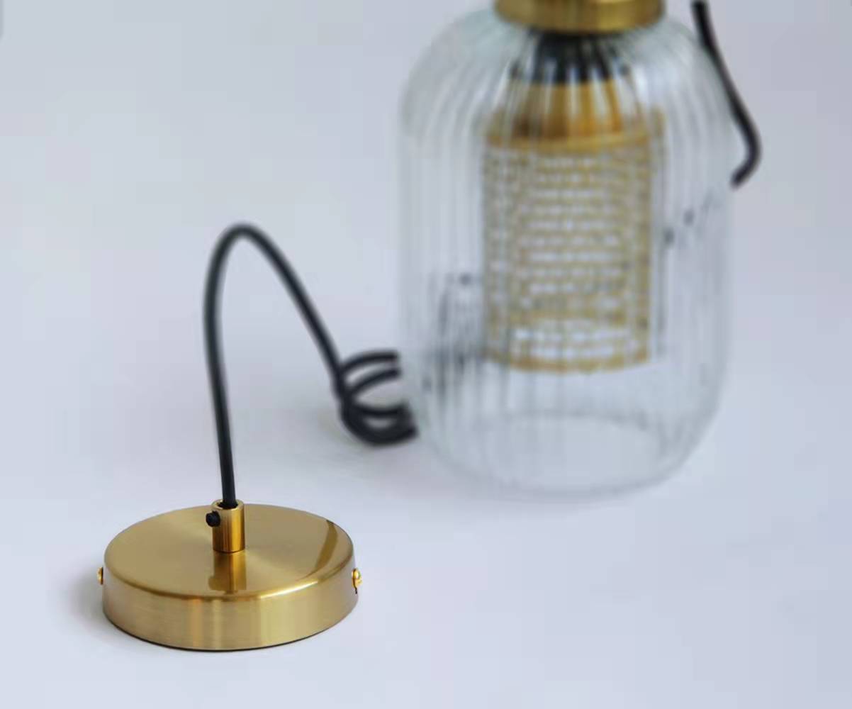 Striped Waves Pentand Lamp