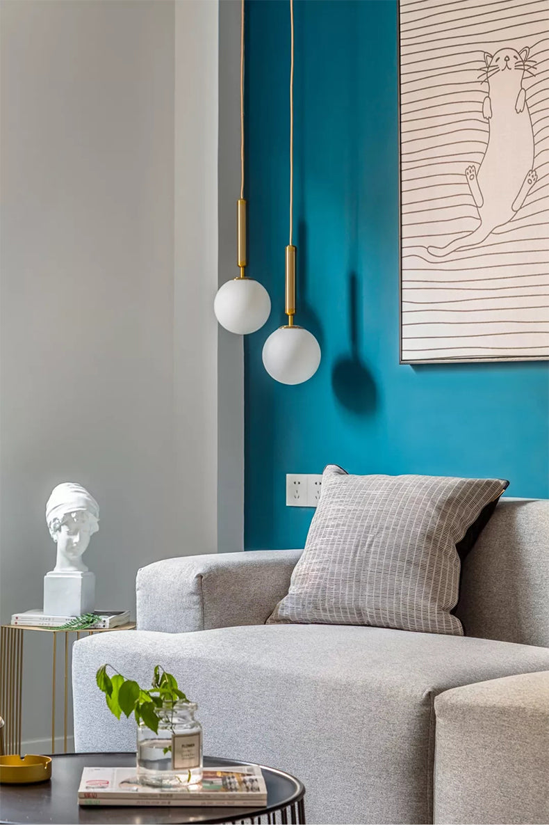 Nostra Minimalist Glass Pendant Light