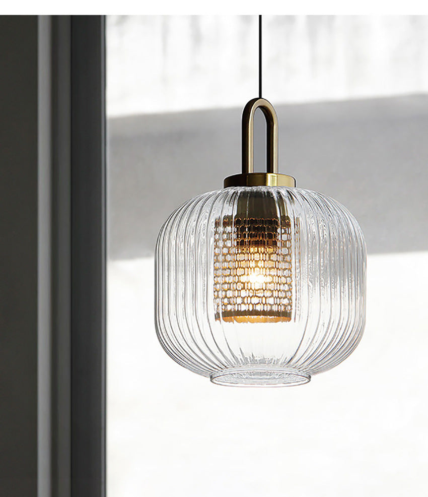 Striped Waves Pentand Lamp