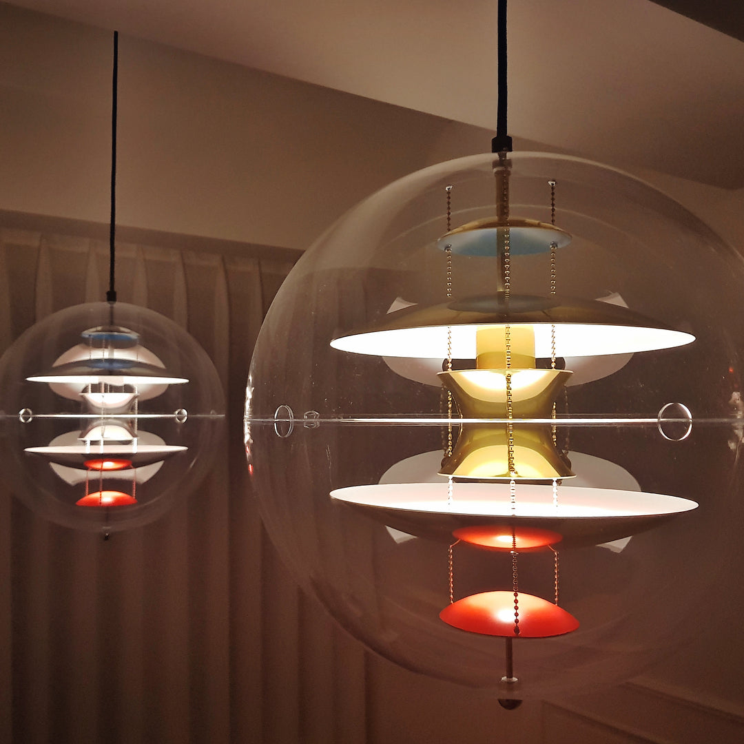 Globe Glass pendant lamp