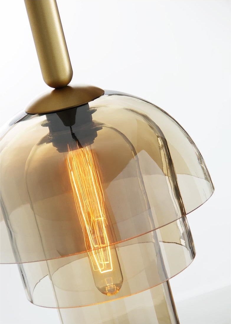 Multilayer Glass Pendant Lamp