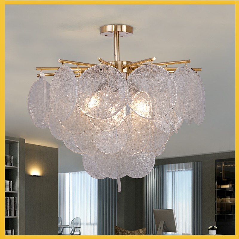 Serenity Glass Chandelier