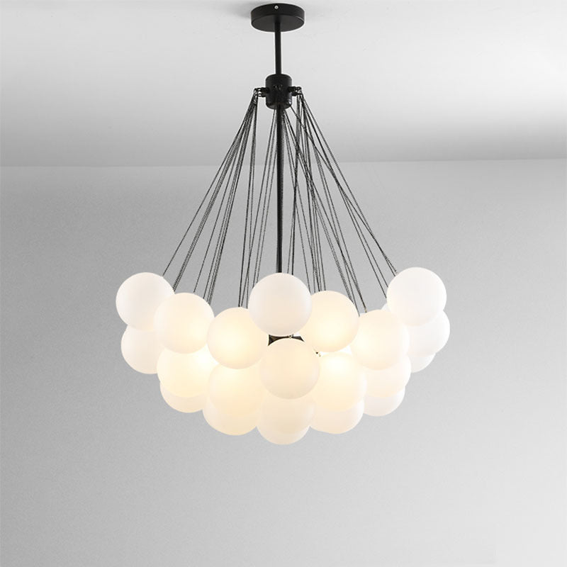 Cloud Glass Chandelier for kitchen table