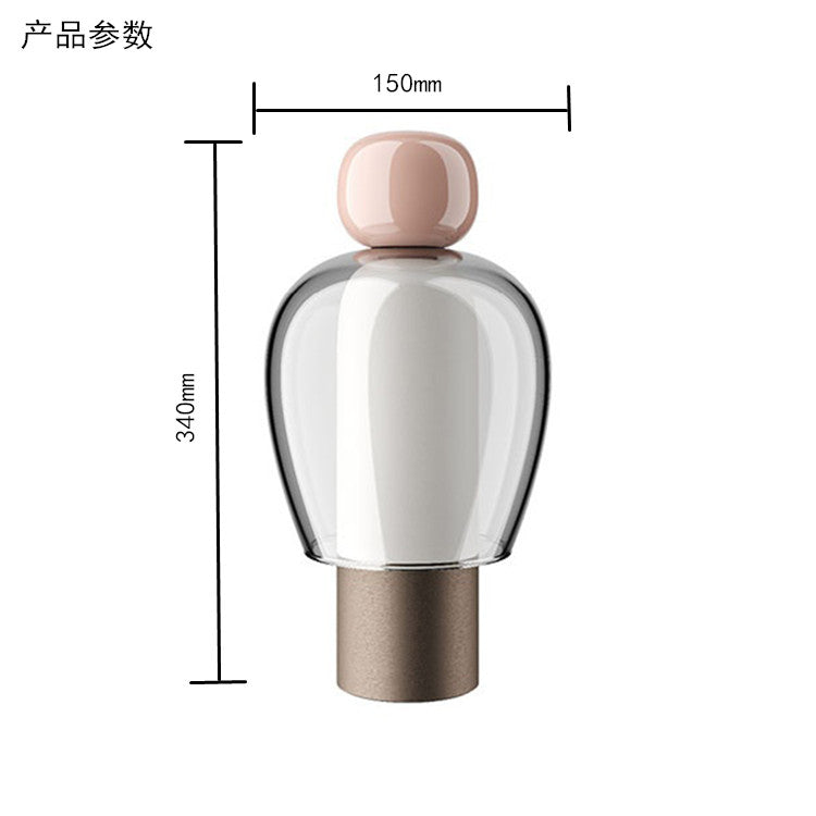 Wireless Rechargeable Touch Dimmable Bedside LED Table Lamp