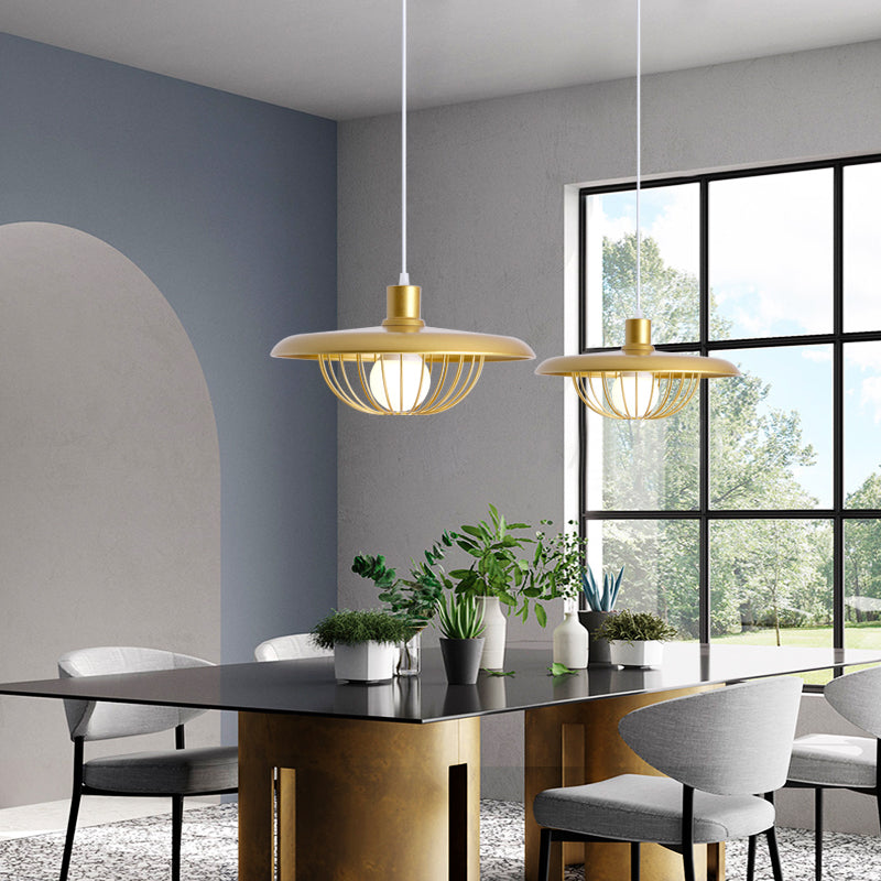 Walnut Wood Color Kasa Pendant Lamp