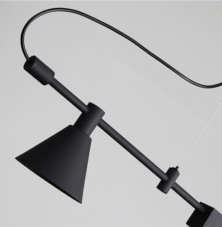Horizontal LED Linear Light Pendant for Kitchen Island, Office
