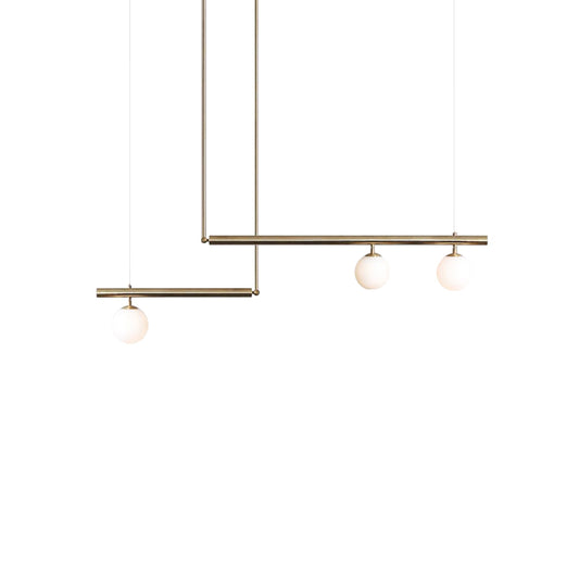 Satellite suspension ceiling light