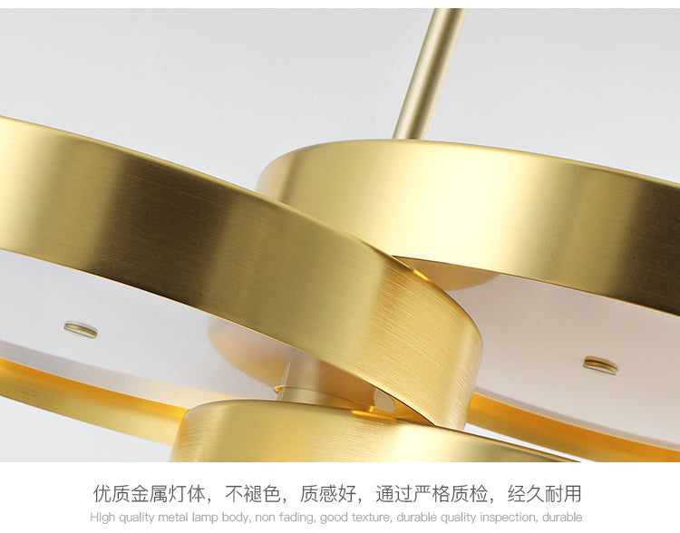 Triarc Brass Chandelier