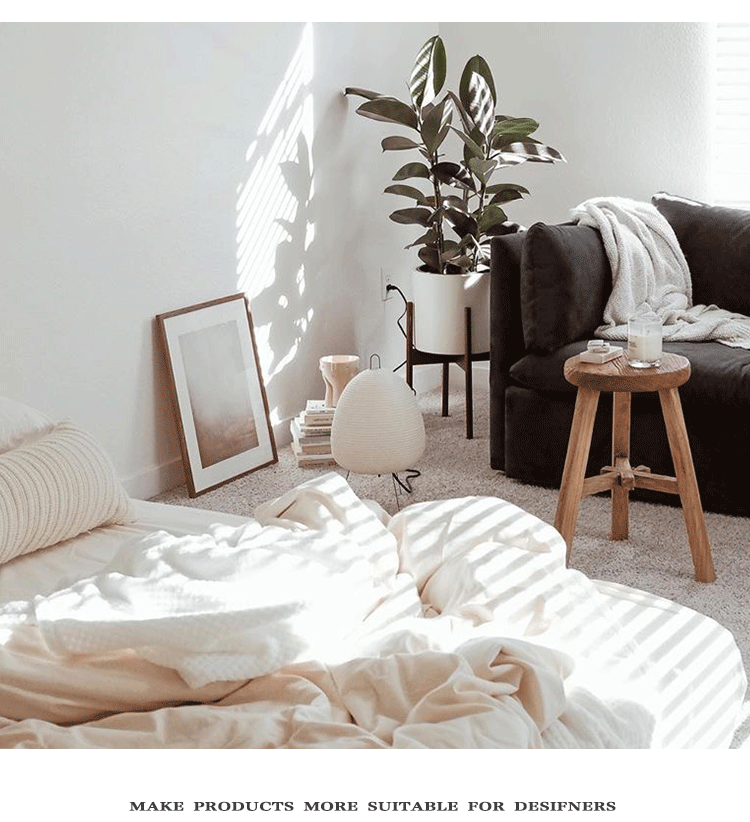 White Paper Lantern Table Lamp & Floor Lamp