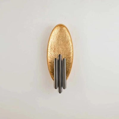 Gold Leaf Wall Lamp