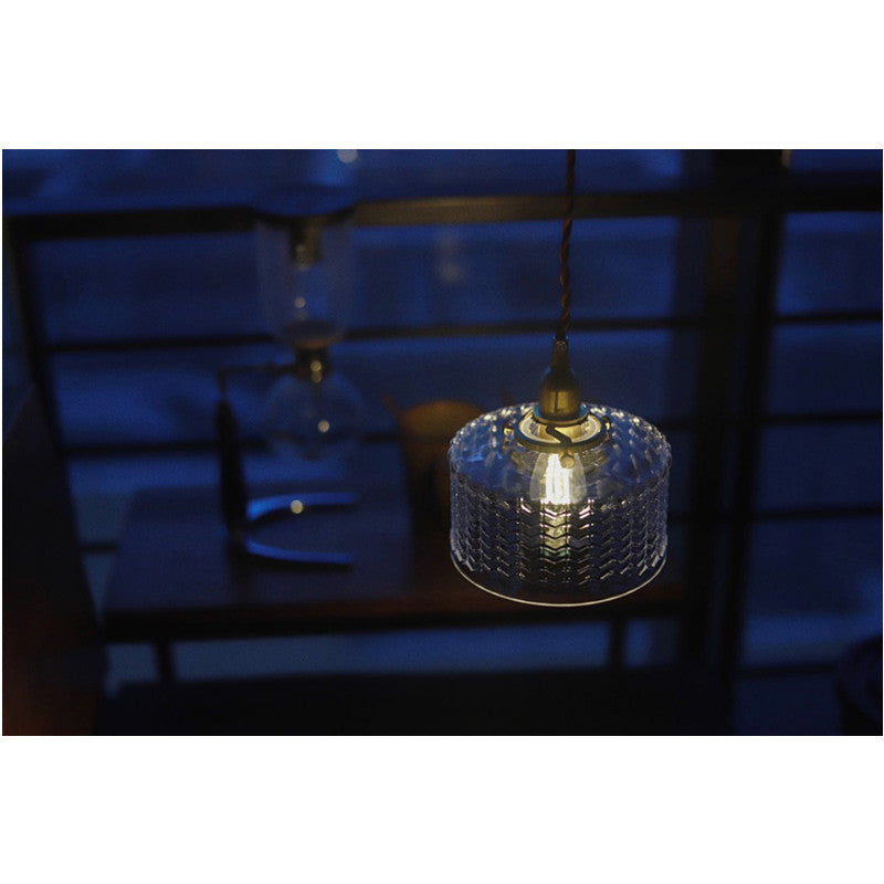 Matilda Glass Mid Century Pendant Light