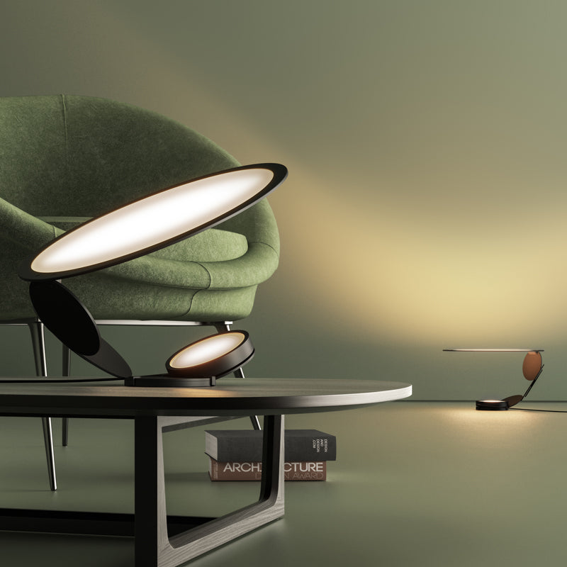 Cut Table Lamp & Floor Lamp