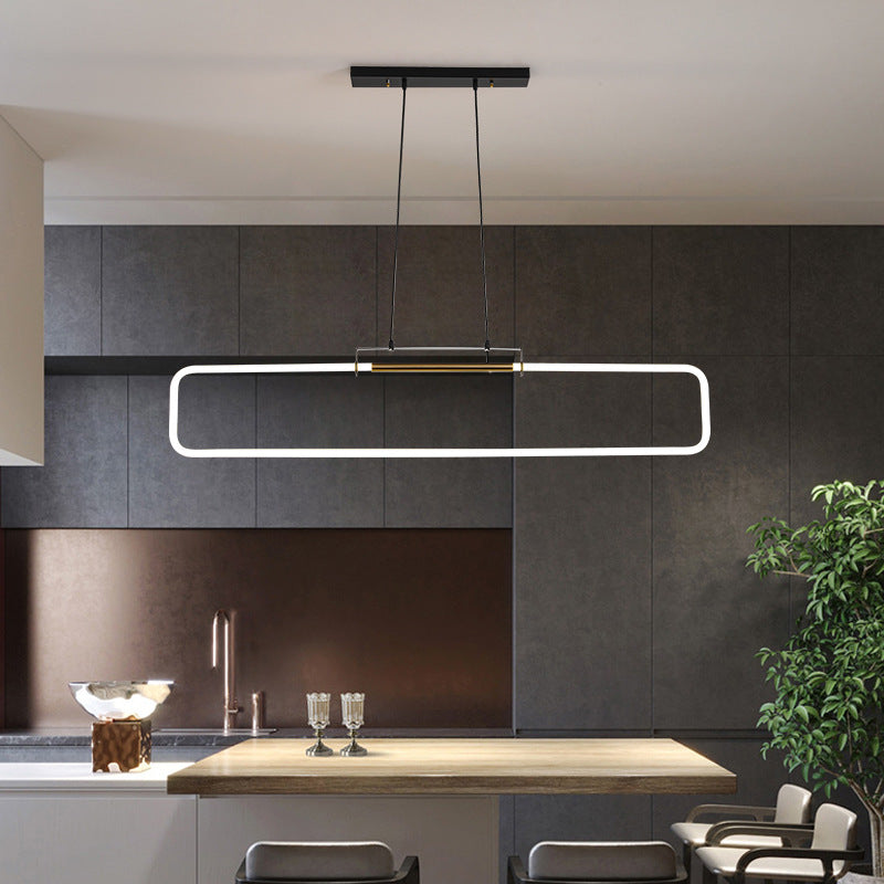 Long Strip LED Pendant Lamp