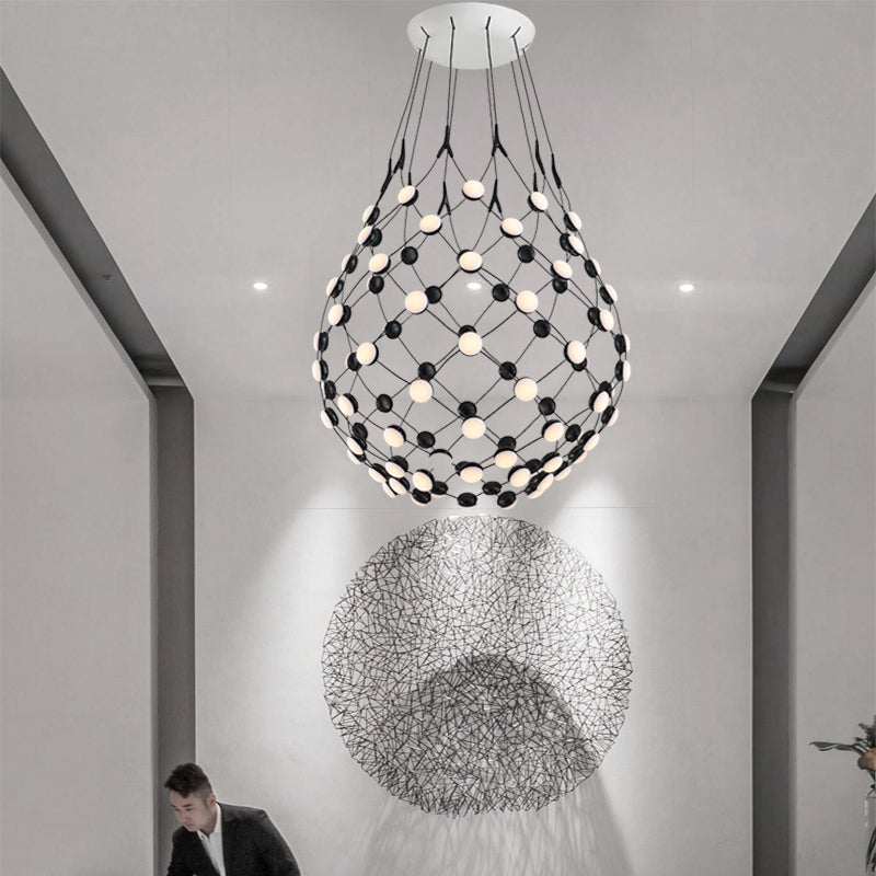 Mesh LED Suspension & LED Ceiling Flush Mount