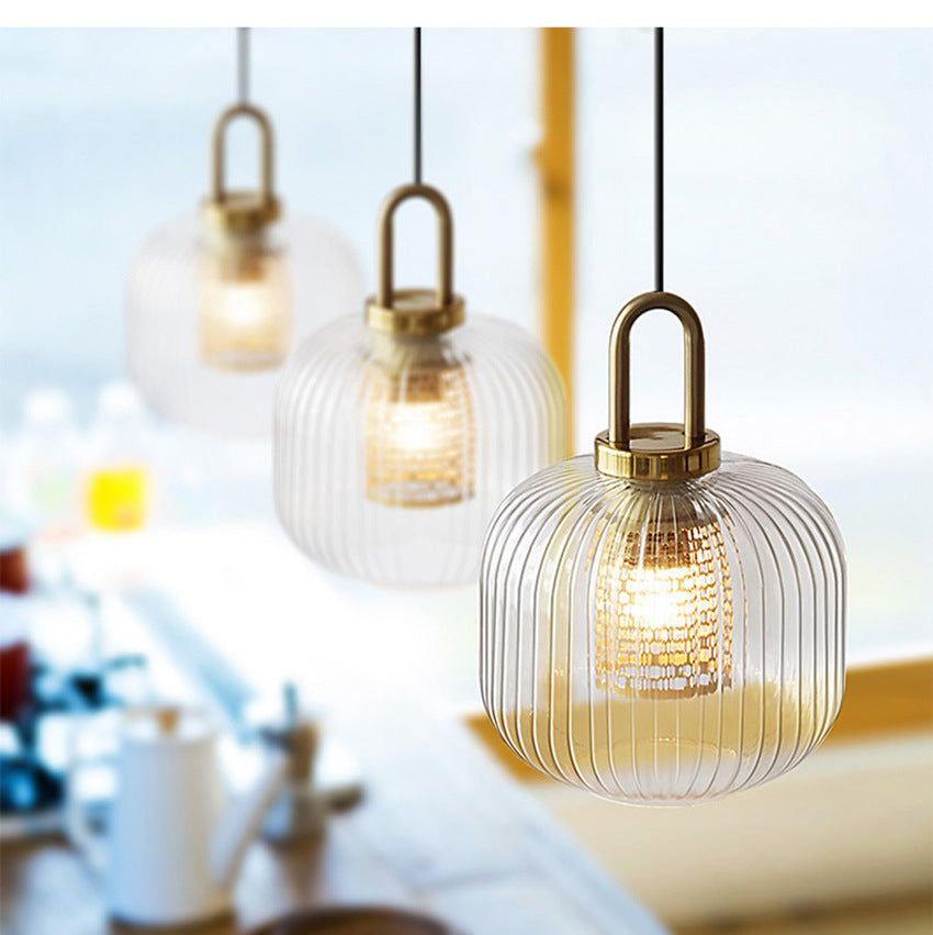 Striped Waves Pentand Lamp