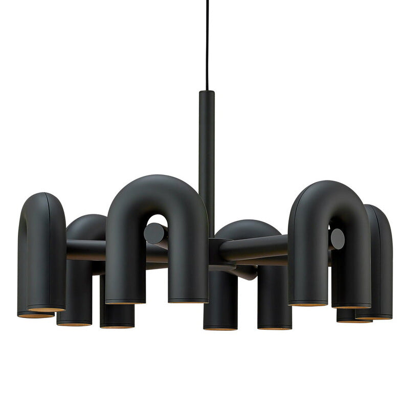 U-Shaped Balanced Chandelier