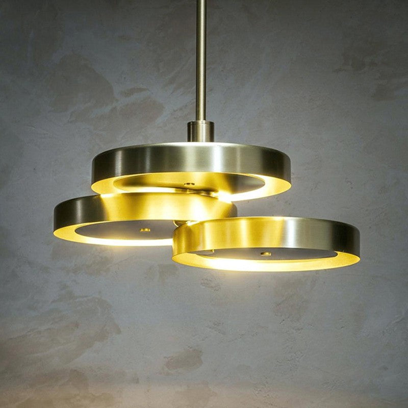 Triarc Brass Chandelier
