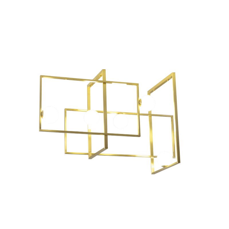 Mondrian Glass Ceiling Light
