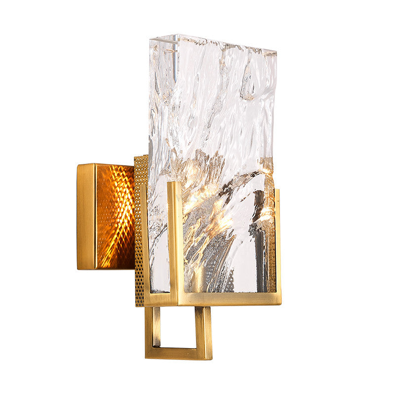 Ice Crystal Wall Sconce