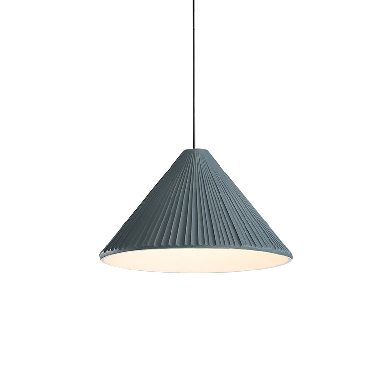 Nordic Macron Folded Resin Lampshade Pendant Lamp