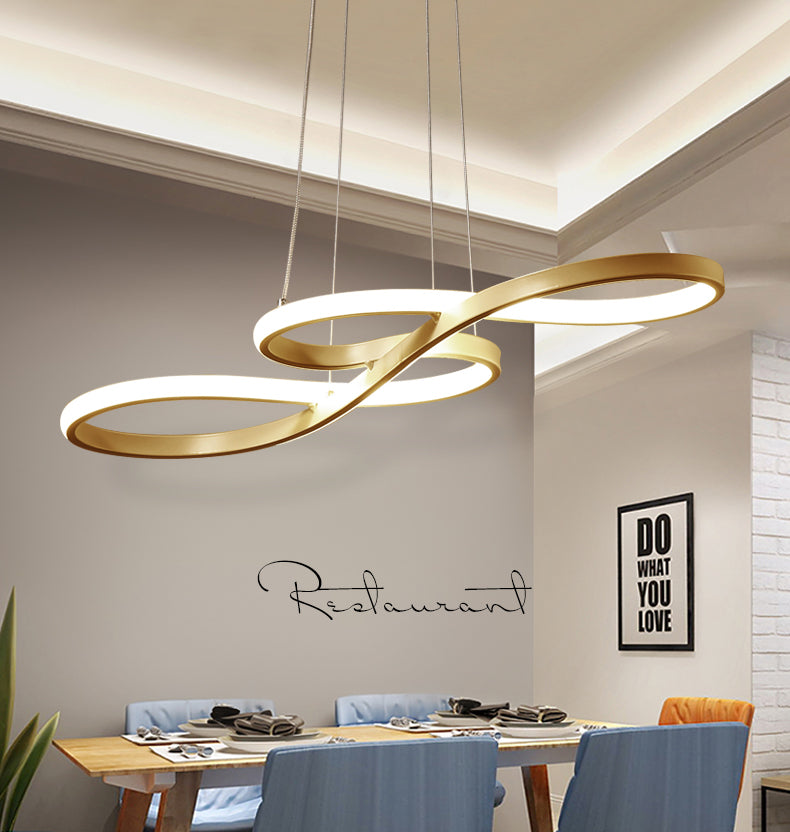 LED Infinity Chandelier