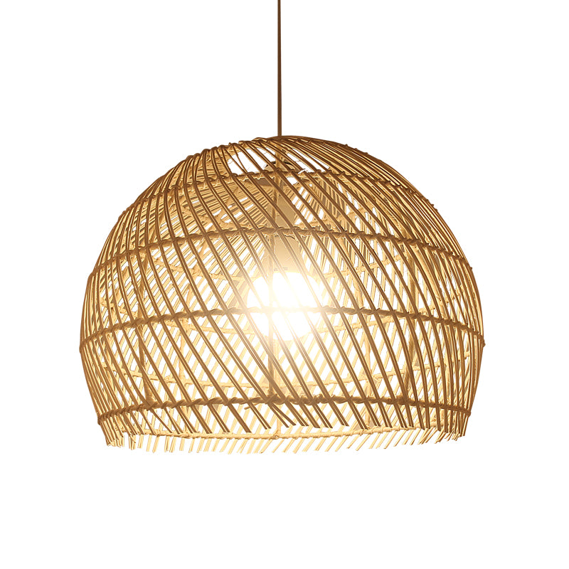 Wicker Pendant Light
