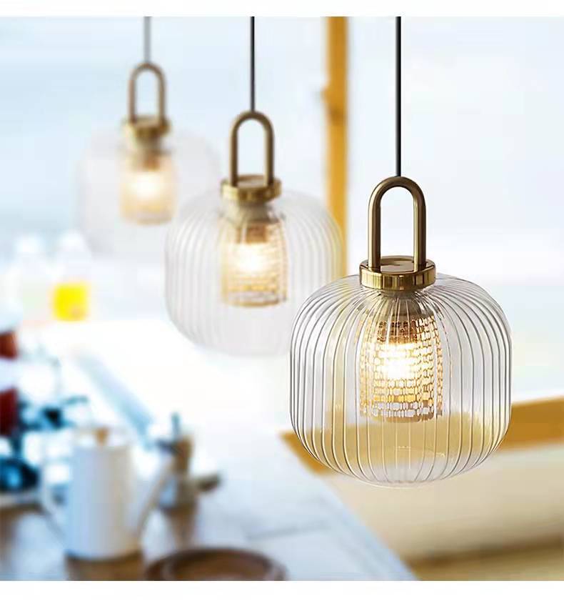 Striped Waves Pentand Lamp