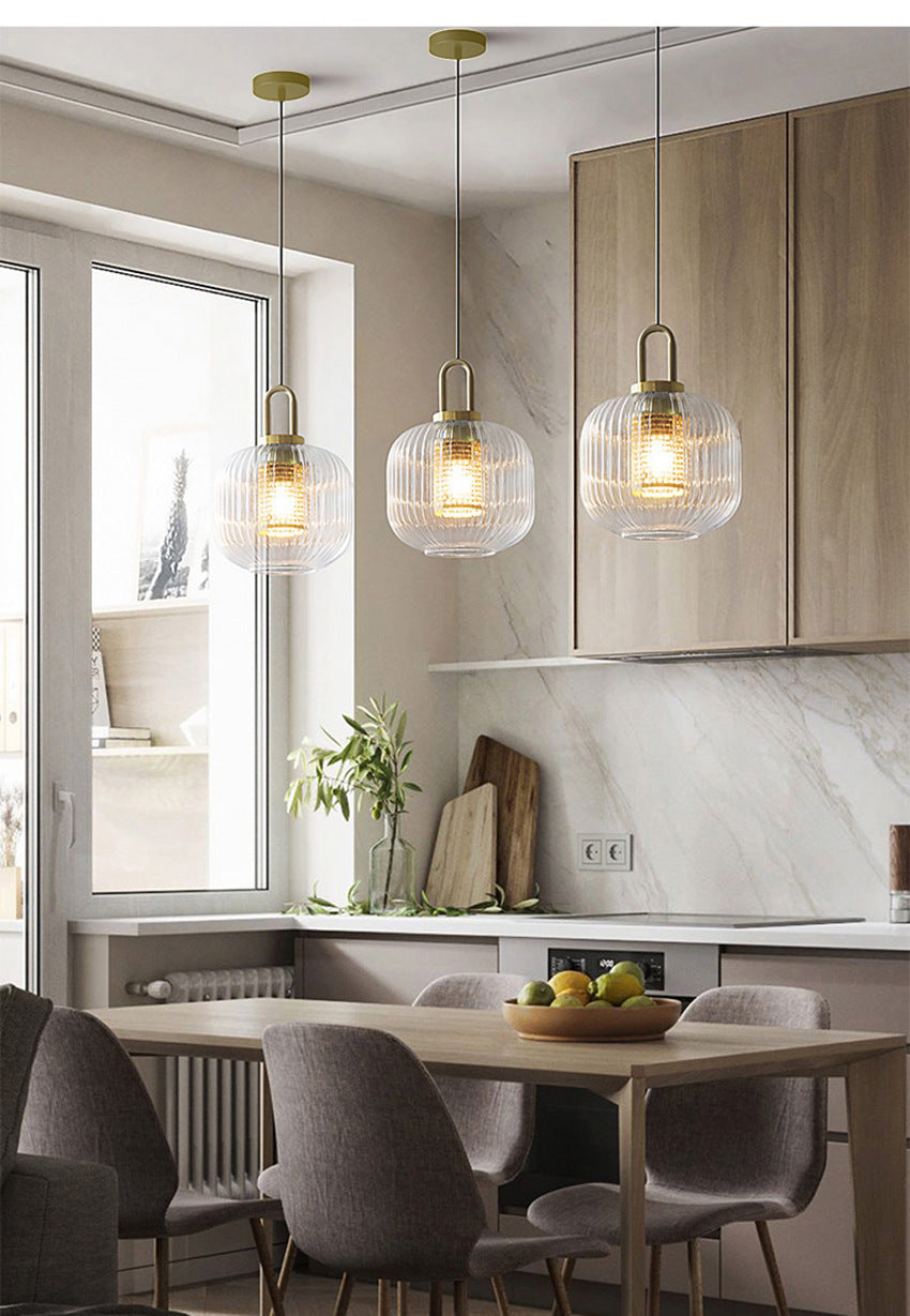 Striped Waves Pentand Lamp