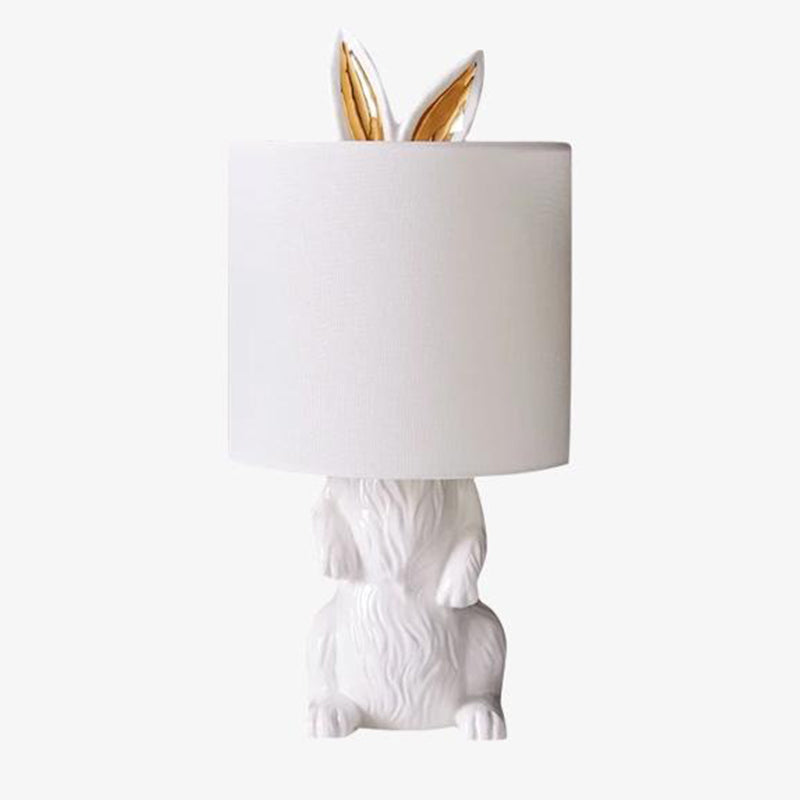 Resin Rabbit Table Lamp