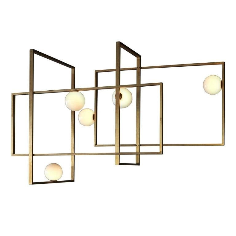 Mondrian Glass Ceiling Light