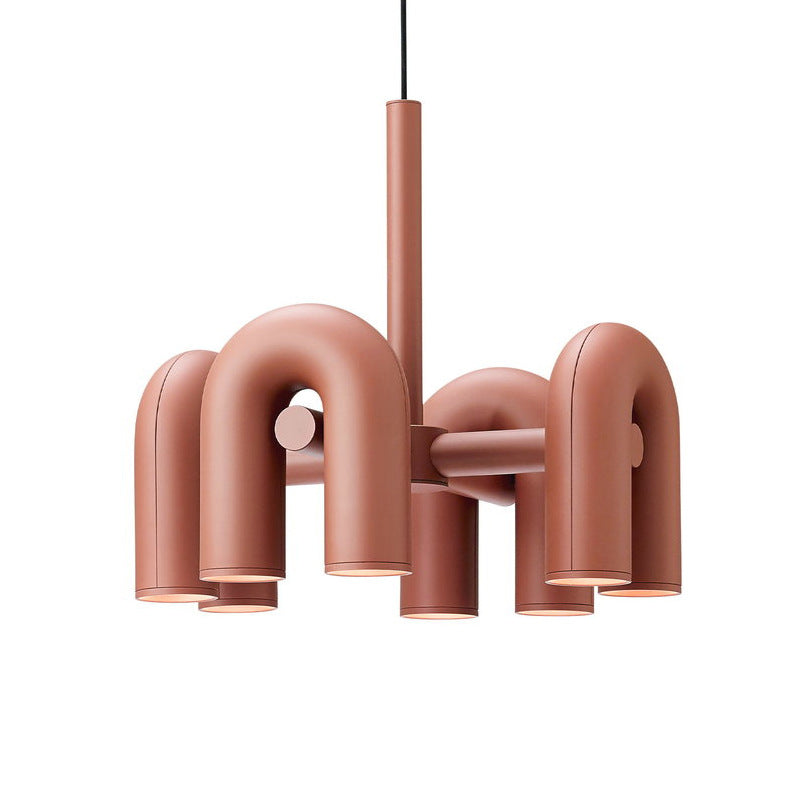 U-Shaped Balanced Chandelier