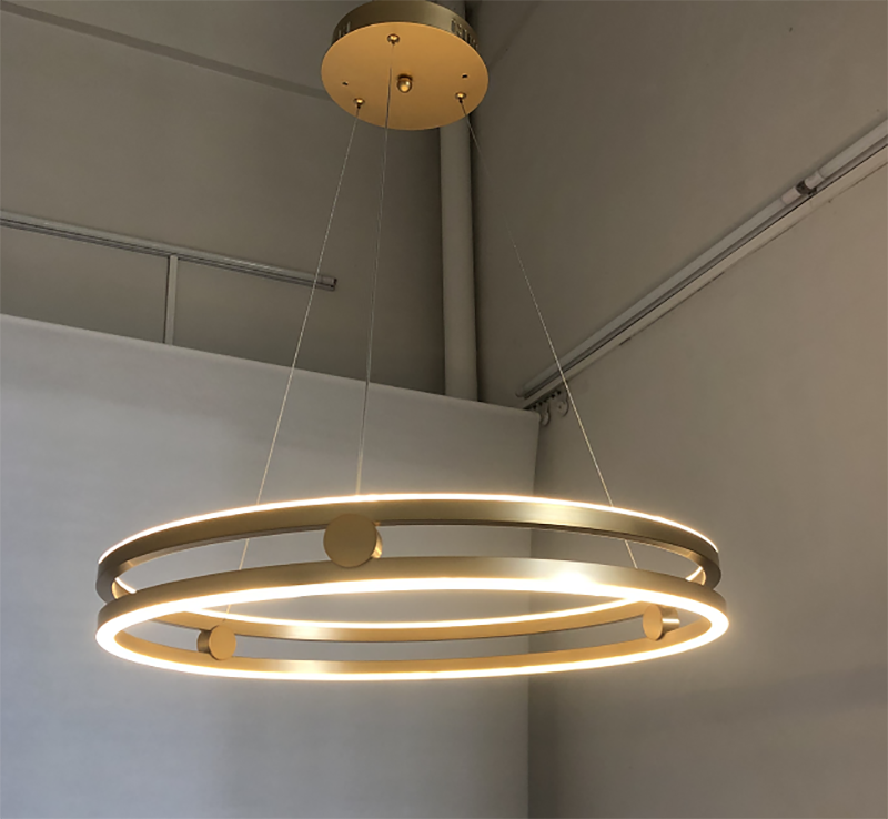 Over-Lapped Circle Updown Light LED Pendant