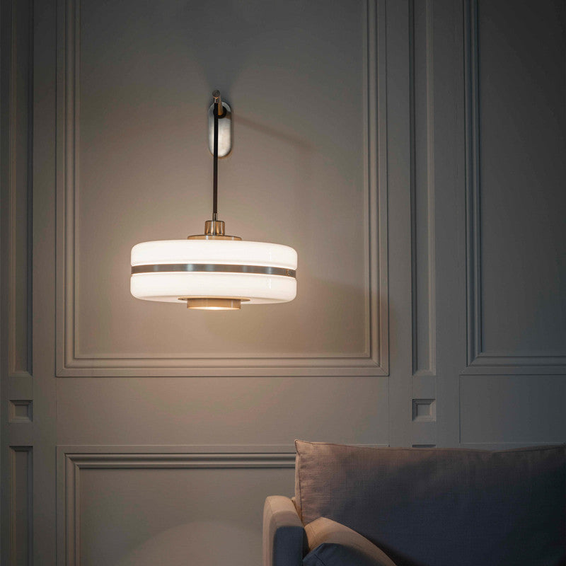 Round Biscuit Wall Lamp