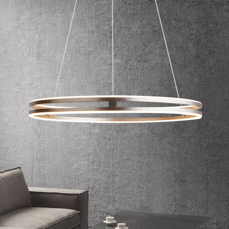 Over-Lapped Circle Updown Light LED Pendant