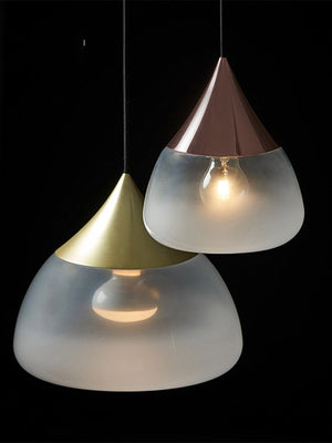 Frosted Glass Pendant Light