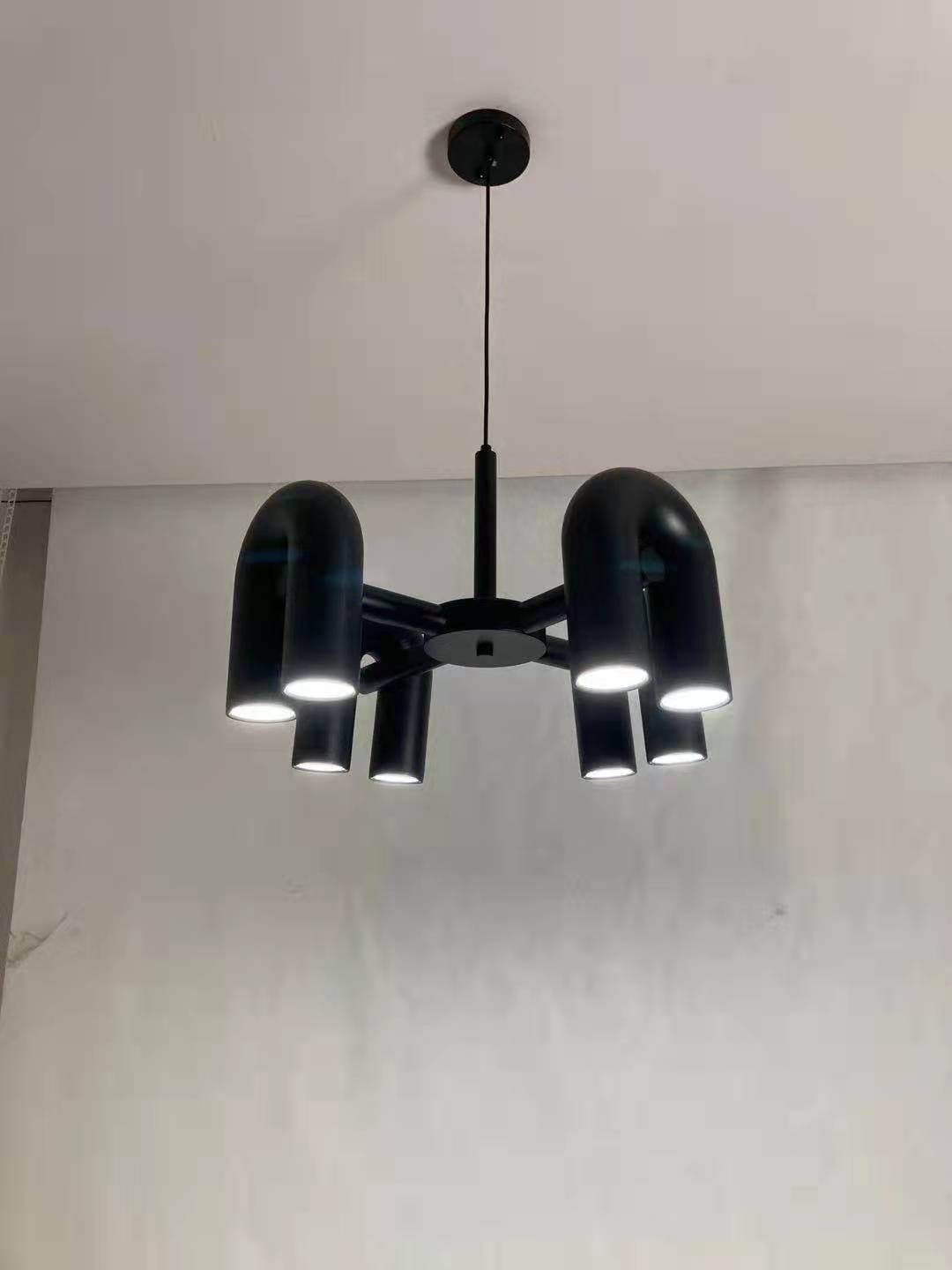 U-Shaped Balanced Chandelier