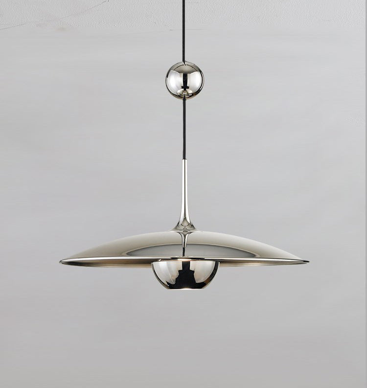 Vintage Counterweight Adjustable Pendant Light Pulley