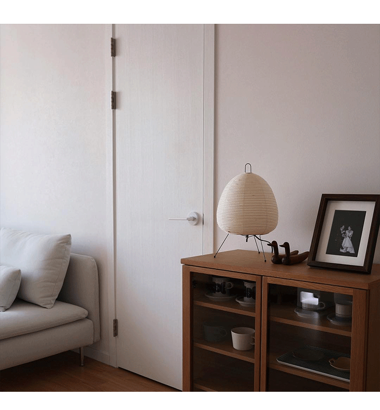 White Paper Lantern Table Lamp & Floor Lamp
