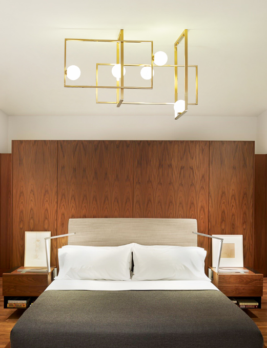 Mondrian Glass Ceiling Light