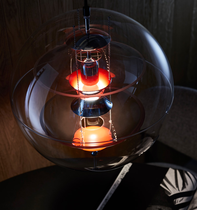 Globe Glass pendant lamp