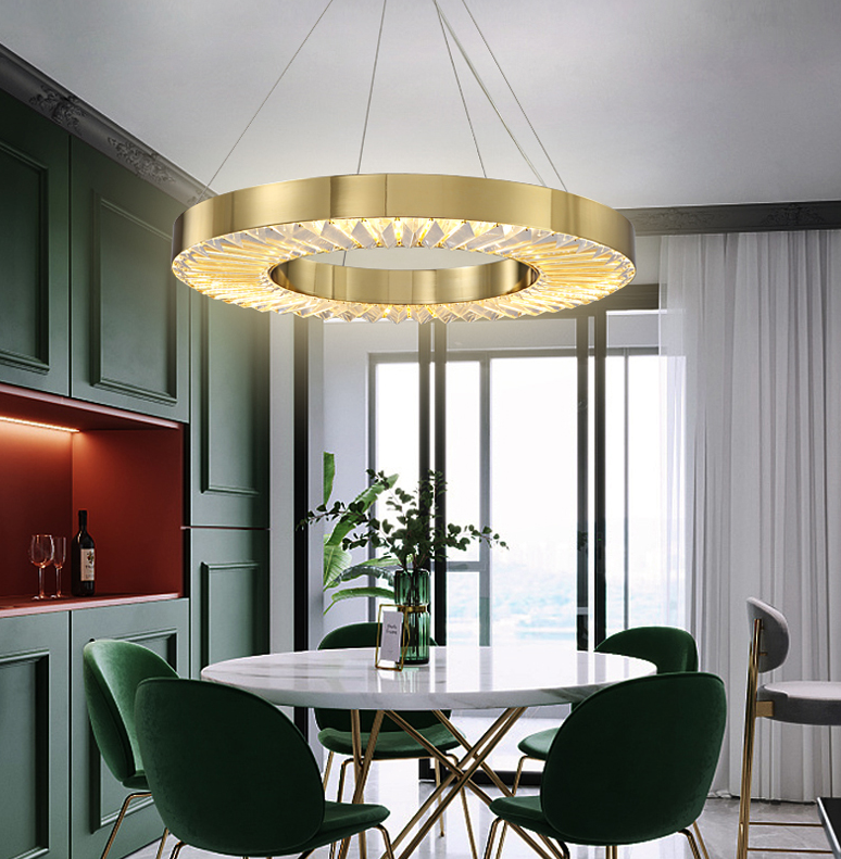 Canopus circle chandelier