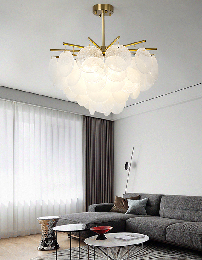 Serenity Glass Chandelier