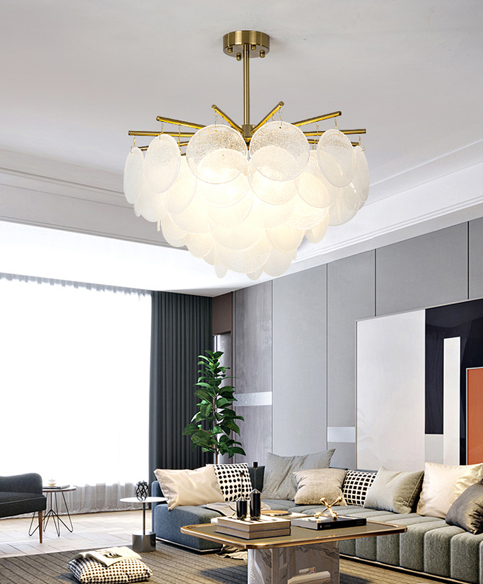 Serenity Glass Chandelier