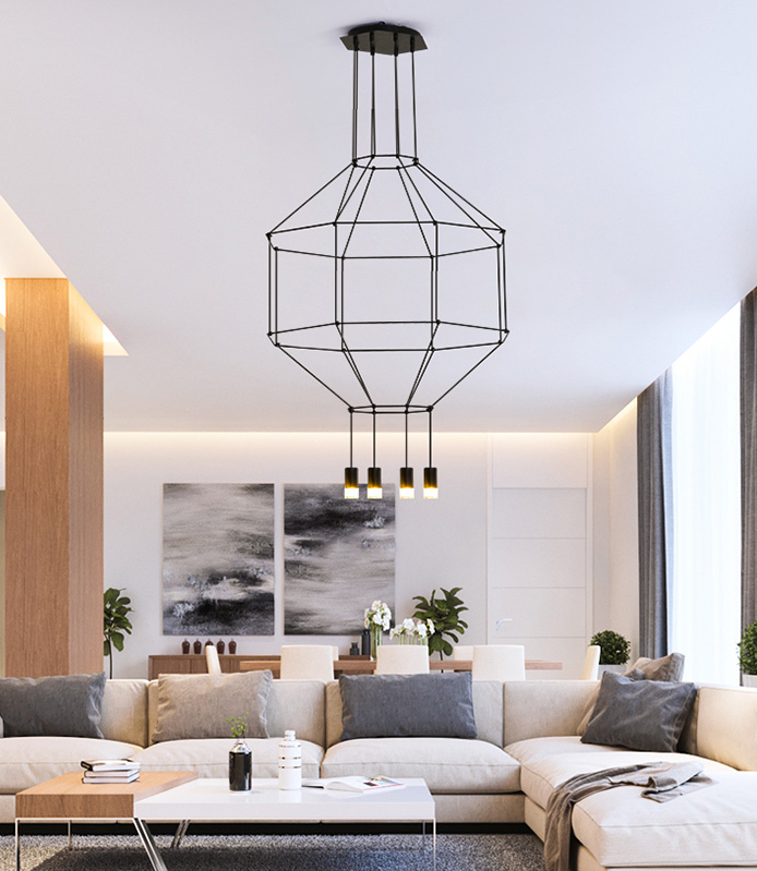 Wireflow LED Chandelier