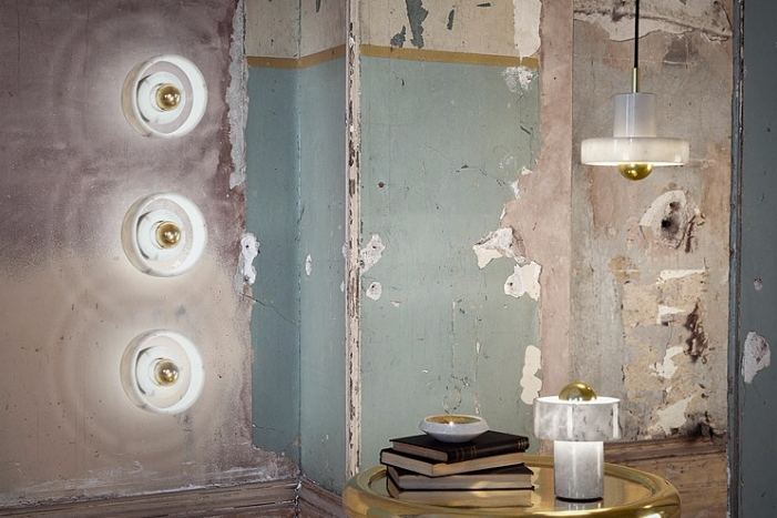 Stone Table Lamp